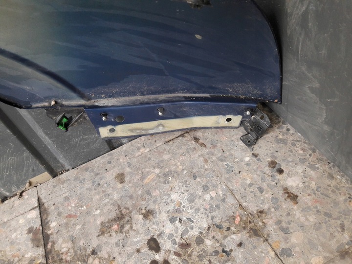 фото №9, Крыло левый перед vectra c signum синий