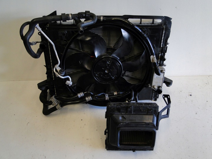 фото №12, Mercedes радіаторів nt води кондиціонера вентилятор 850 w s клас w222 222
