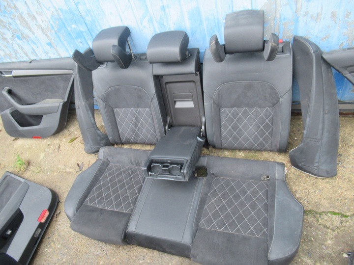 фото №9, Skoda superb iii рестайлінг спортлайн універсал сидіння підігрів алькантара диван обшивки