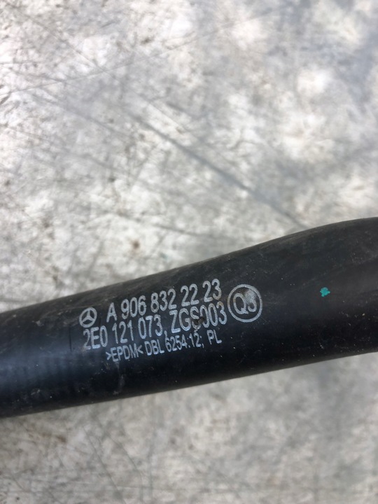 фото №7, Шланг шланг води mercedes sprinter w906 a9068322215