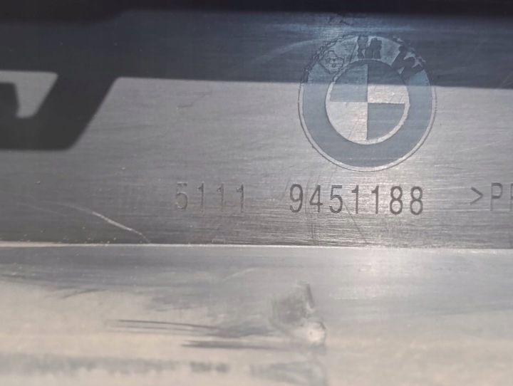 фото №13, Накладка спойлер бампера перед bmw x3 g01 x line рестайлинг lci 9451188