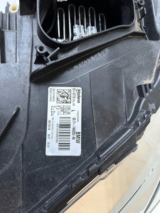 фото №7, Bmw x1 f48 лампа лівий перед повний led 7495003