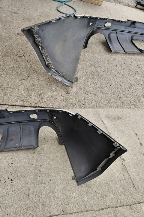 фото №15, Audi q7 4l 07r offroad спойлер накладка бампера заднього зад 4l0807521p