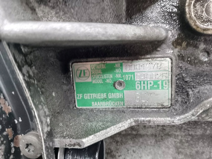 фото №8, Коробка передач коробки передач автомат audi a4 b7 gcx audi 6hp-19 3.0 tdi