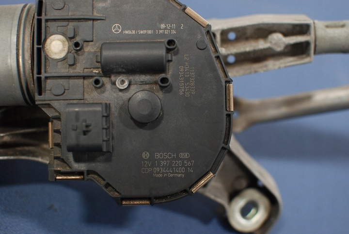 фото №4, Mercedes w212 механизм моторчик дворник