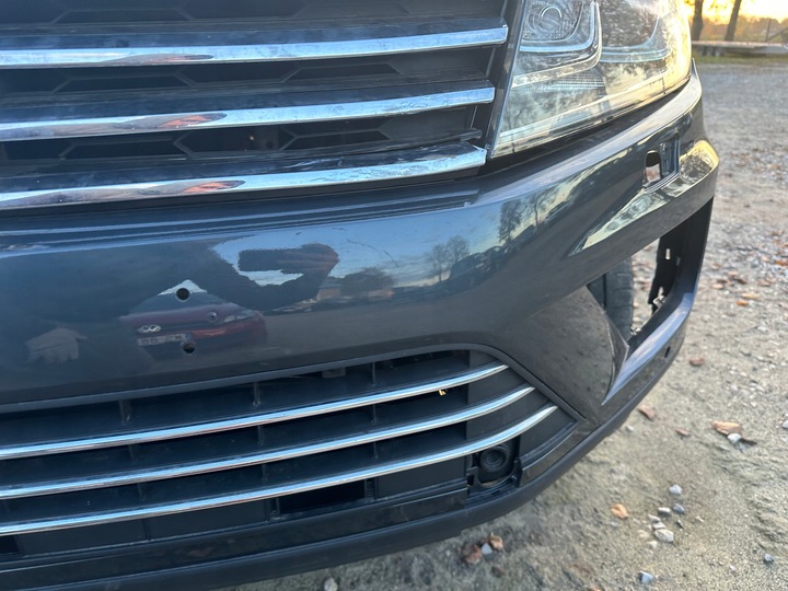 фото №8, Бампер перед vw touareg 7p рестайлинг голый lg7w lubelskie