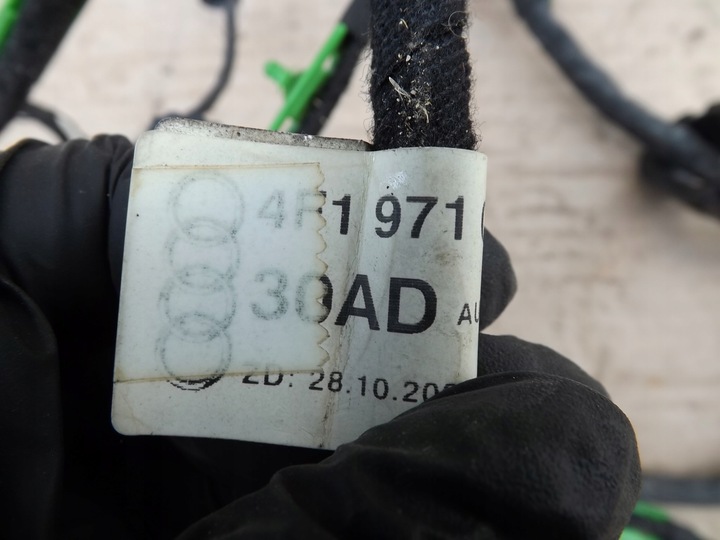 фото №14, Audi a6 c6 установка джгут двері праві перед права передня 4f1971030ad