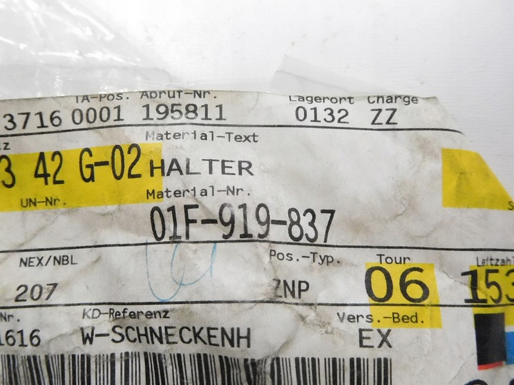 фото №6, Кронштейн коробки коробки передач audi 100 a6 a8 01f919837