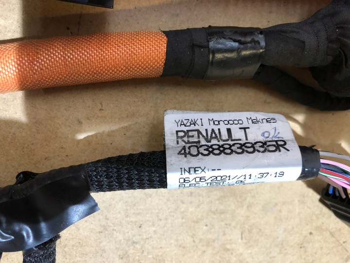 фото №6, Renault megane v e-tech зарядний пристрій джгут 403883935r 296938703r 243403255r