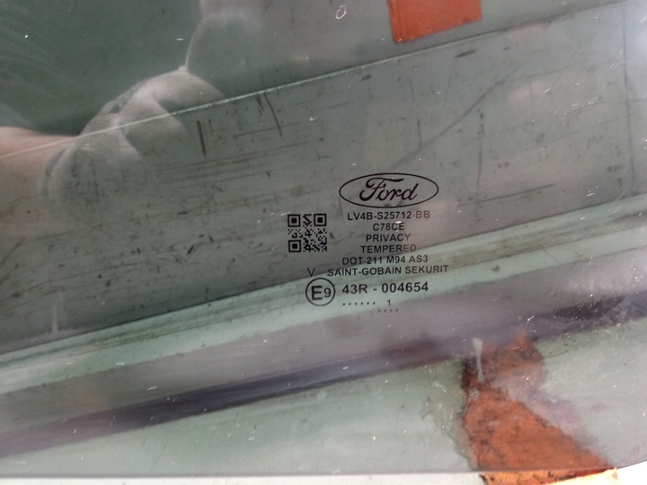 фото №2, Ford kuga mk3 стекло дверь правые зад 2021r as3