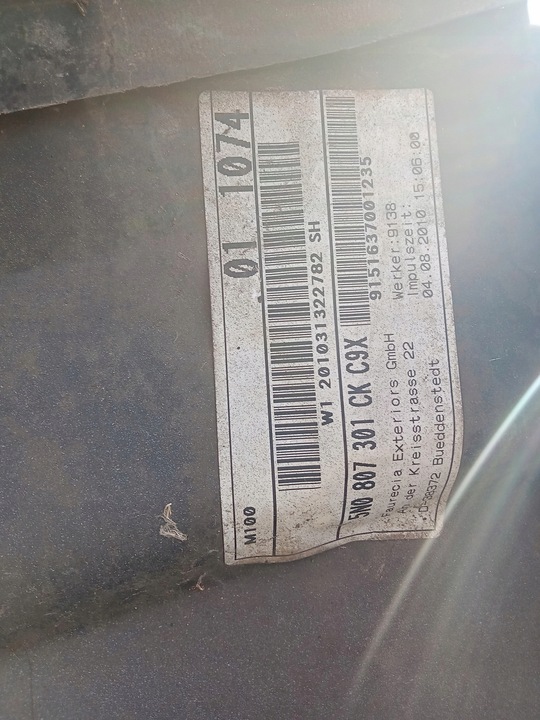 фото №11, Бампер зад pdc vw tiguan 5n r-line lc9x 5n0807301ck