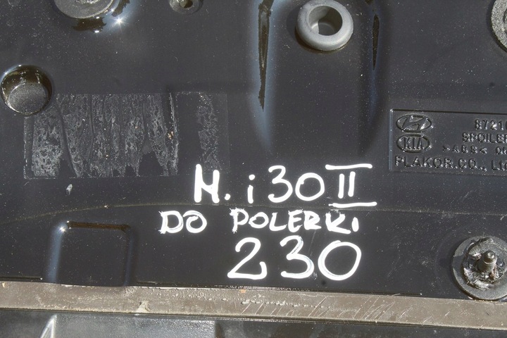 фото №10, Спойлер спойлер кришки hyundai i30 ii 87210-a6500