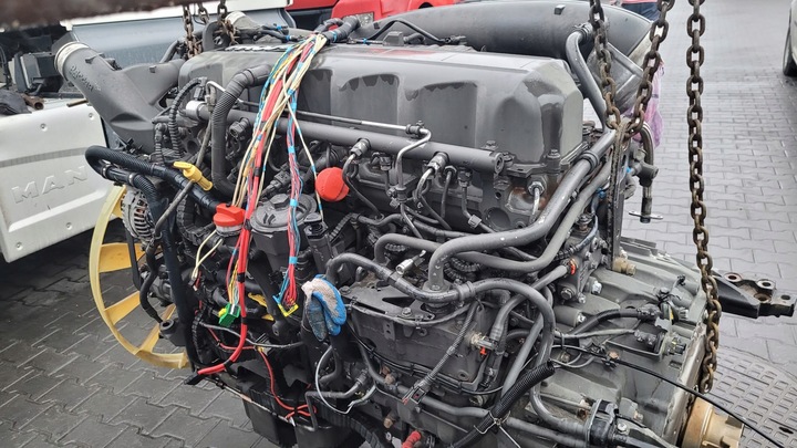 фото №7, Комплектный двигатель daf cf xf 106 евро 6 510km