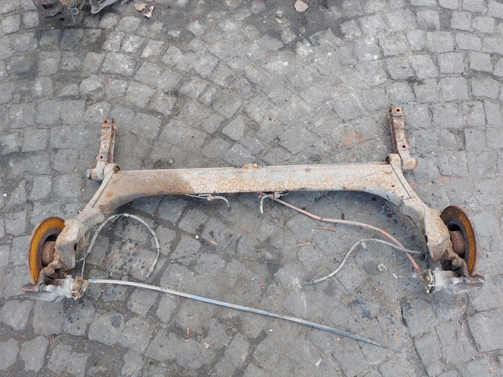 фото №11, Балка задняя ось зад renault scenic i 1997-2001 диски abs