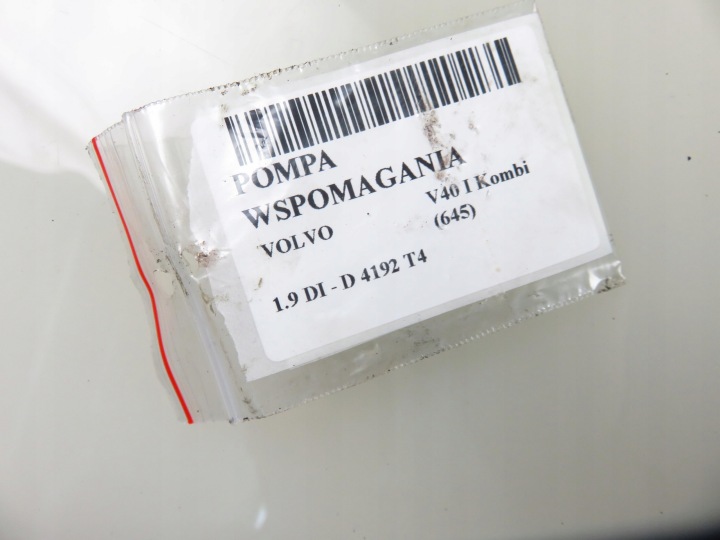 фото №8, Насос гідропідсилювач volvo v40 i 1.9 di 102 - d 4192 t4 8200059051