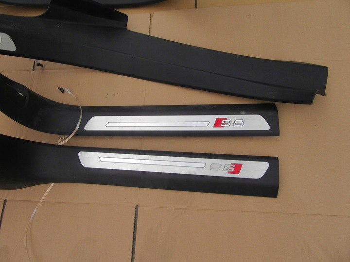 фото №2, Комплект планки накладки порогові a8 s8 d4 4h