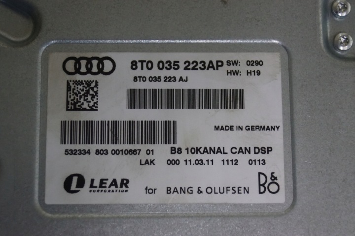 фото №7, Усилитель audi a4 b8 a5 8t 8t0035223ap