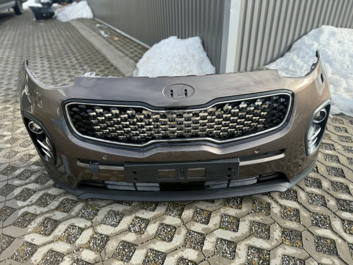 фото №13, Kia sportage iv бампер перед передній розпилювач, pdc 2015-2019 колір: d5u