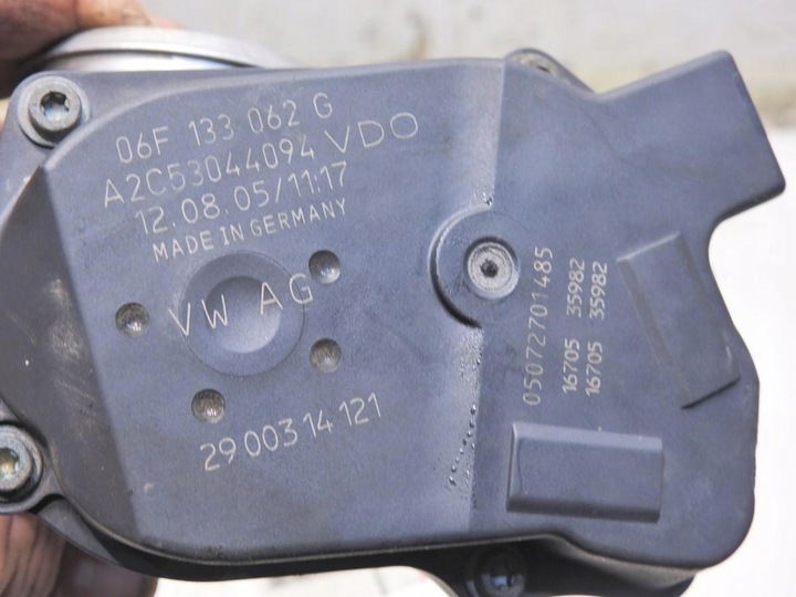 фото №6, Дроссельная заслонка audi a4 b7 2.0 tfsi 06f133062g a2c53044094