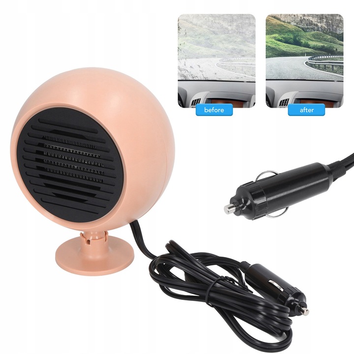 фото №16, Радиатор автомобильный тепловентилятор отопитель 12v