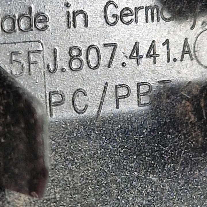 фото №6, Seat tarraco заглушка фаркоп бампера зад 5fj807441a