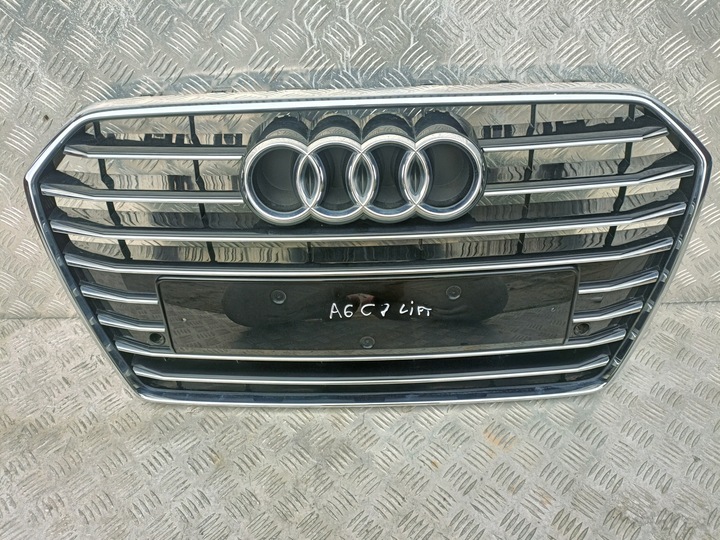 фото №1, Ідеальна решітка передня решітка радіатора хром 4g0853651ae audi a6 c7 4g 15- рестайлінг