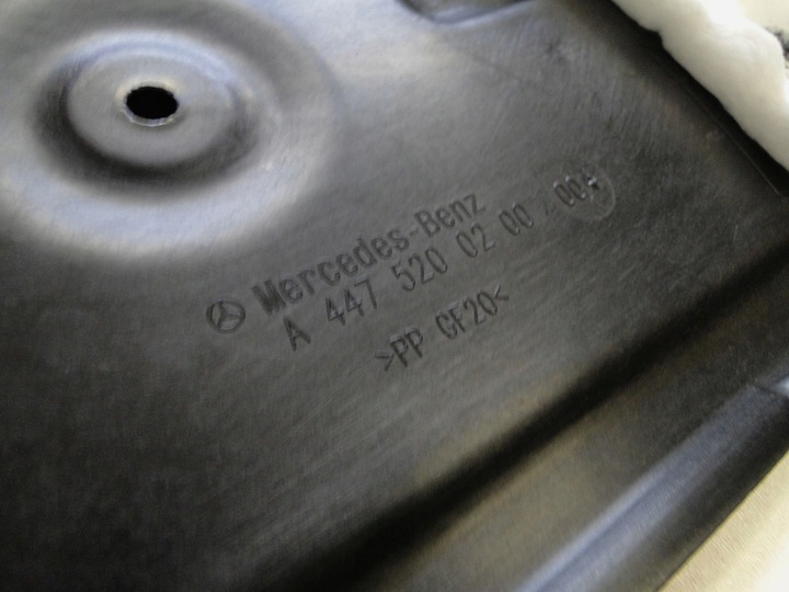 фото №9, Mercedes vito v w447 447 рестайлинг защита pod двигатель