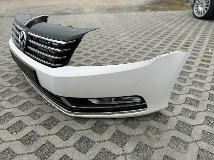 фото №12, Vw passat b7 бампер перед передній комплектний lb9a 10-15