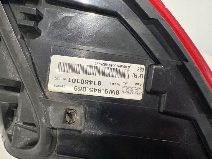 фото №16, Audi a4 b9 8w универсал avant лампы зад левая правая комплект