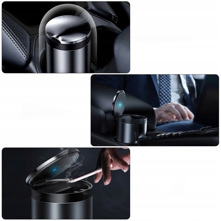 фото №12, Пепельница автомобильная контейнер na пепел автомобиль