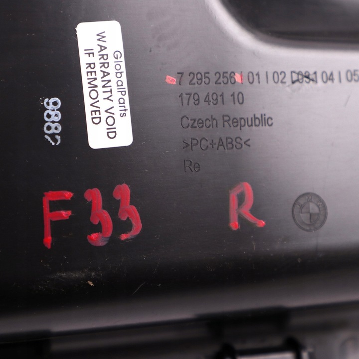 фото №11, Bmw f33 f83 m4 захист заглушка лампи багажника праві зад 7295256