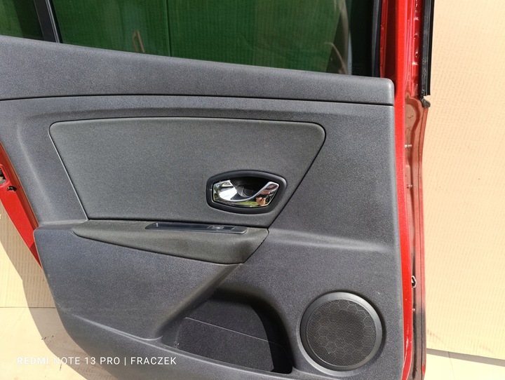 фото №11, Двері лівий зад renault megane iii рестайлінг універсал 13-16 комплектні tennp