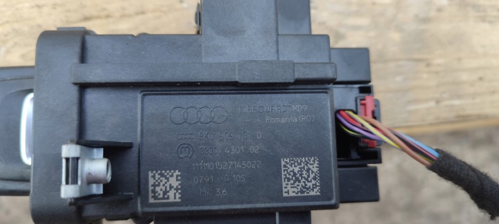 фото №12, Замок запалювання з ключем audi a4 b8 8k0909131d