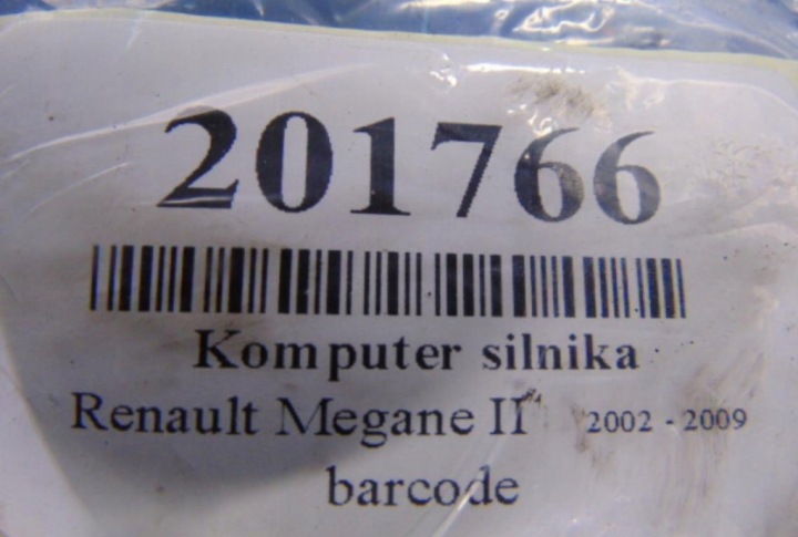 фото №6, Renault megane ii 1.5dci компьютер двигателя s122326109a