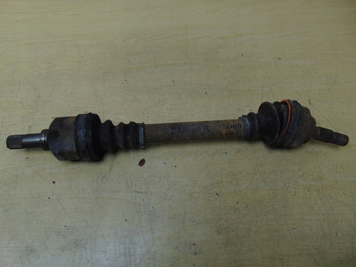 фото №1, Піввісь ліва перед partner berlingo iii 1.6 hdi 4x4