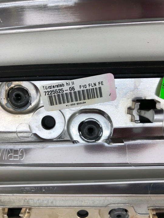 фото №15, Bmw 5 f10 f11 планки декори двері комплект антрацит 7225548