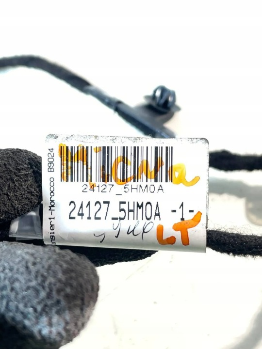 фото №5, Джгут трубка  двері лівих ліве зад задніх nissan micra k14 v 241275hm0a