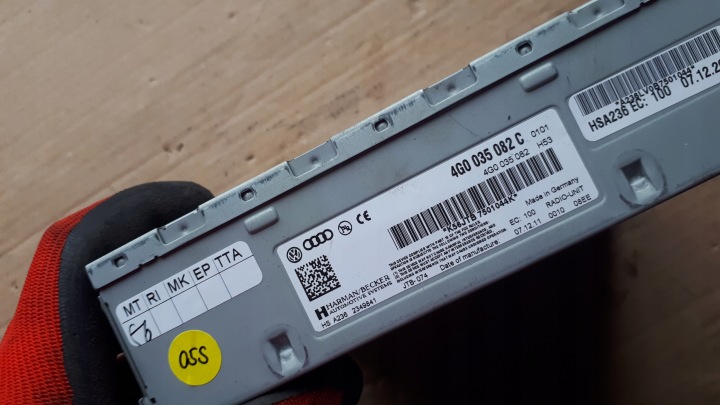 фото №5, A6 c7 4g тюнер модуль mmi 4g0035082c a7 a4 b8 q5