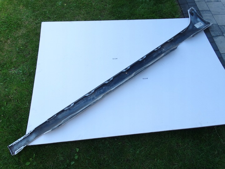 фото №5, Audi a6 c7 накладка планка порогова права ly9c 4g0853855g біла поріг праві