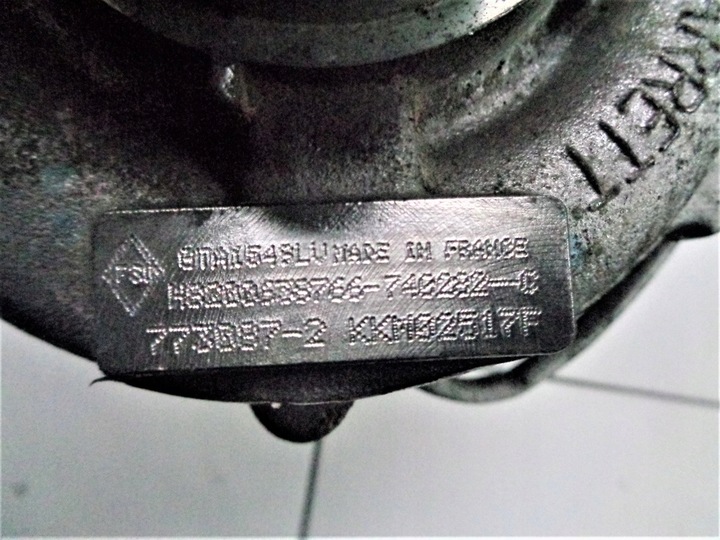фото №6, Nissan qashqai 2.0dci турбонагнітач h8200638766