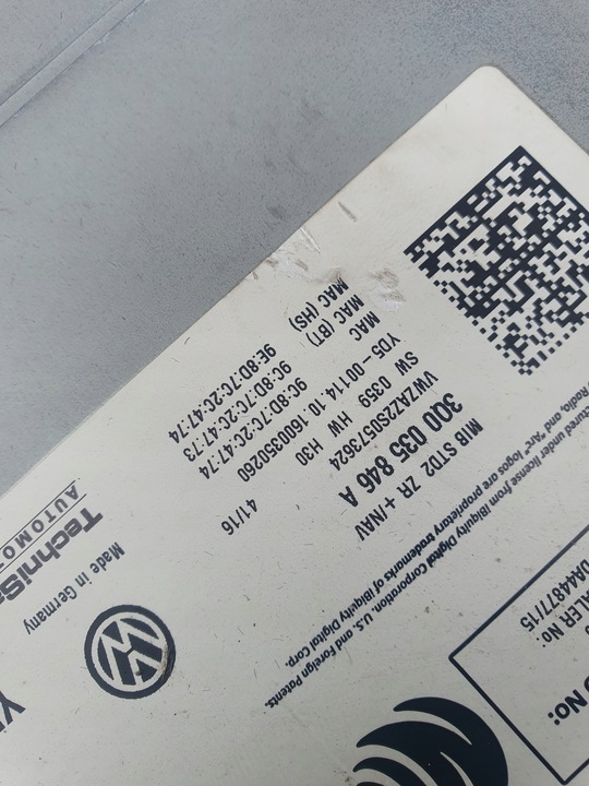 фото №6, Считыватель sd навигация 3q0035846a vw