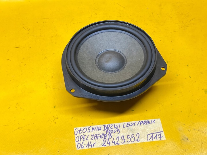 фото №9, Динамик дверь левый правый перед opel zafira b 06-14r 24423552 .