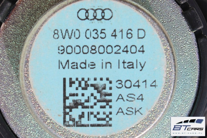 фото №10, Audi a4 динамики + усилитель bang olufsen 8w0 035 223 8w0035223 комплект 8w
