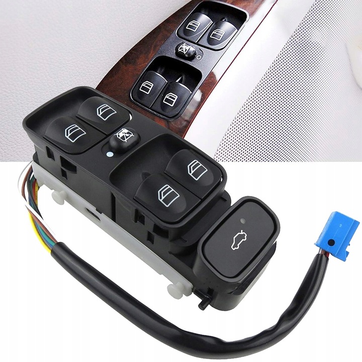 фото №13, Панель переключатель стекло do mercedesa класса c w203 c180 c200 c220