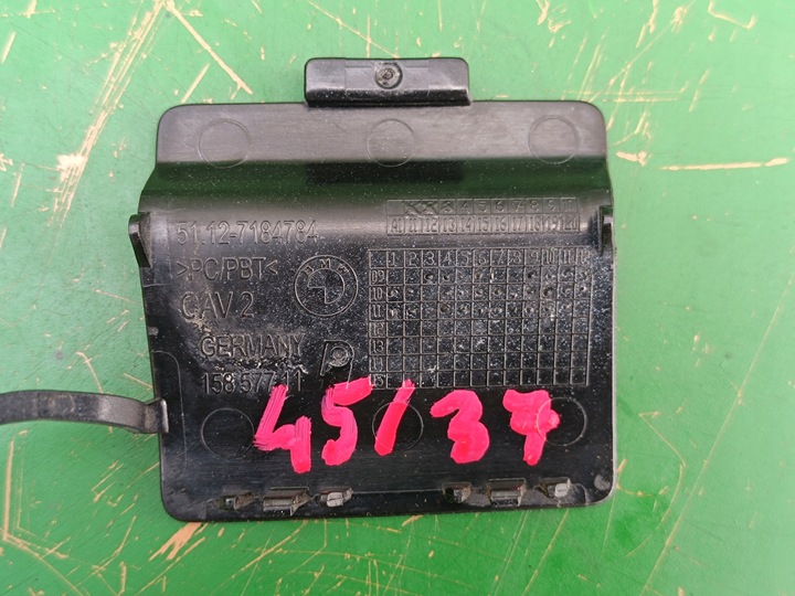 фото №8, Заглушка фаркоп зад заднього bmw f10 сірий b90 sophisto-grau 7240133