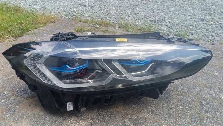 фото №6, Bmw 4 g22 g23 g26 m3 g80 m4 g82 laser тінь чорний права фара європа зчеплення