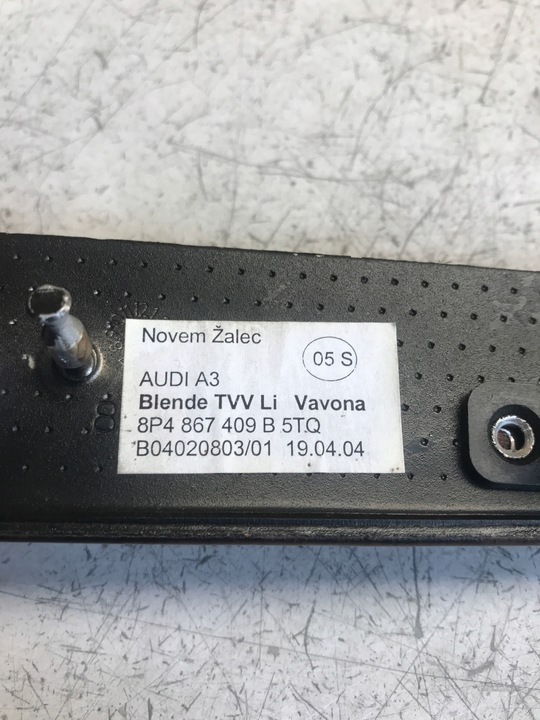 фото №5, Планка dekor дверь левый перед audi a3 8p4867409b