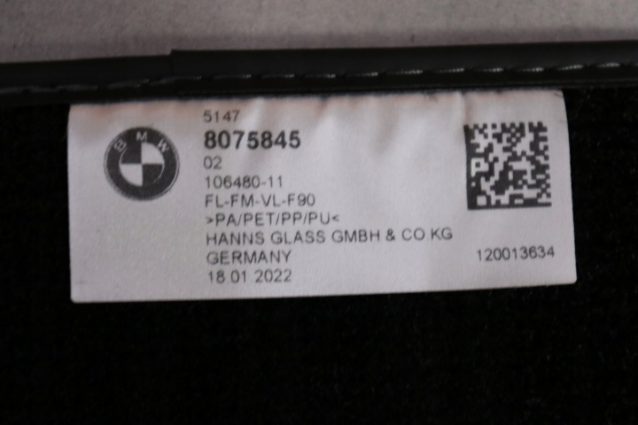 фото №11, Bmw m5 f90 5' g30 g31 оригінальні килимки велюрові європа комплект 8075845
