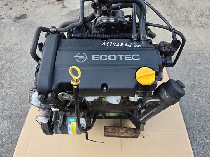 фото №10, Двигун комплект opel corsa astra agila a tigra b 1.2 16v z12xe 117 tyś km