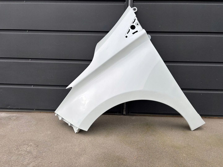 фото №7, Renault zoe крило лівий переднє оригінал. гарний ! w колір ! біла перлина !